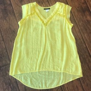 Ladies yellow spring top